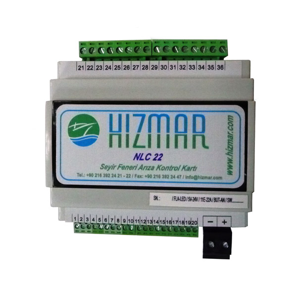 NLC 22 Navigation Light Defect Control Card