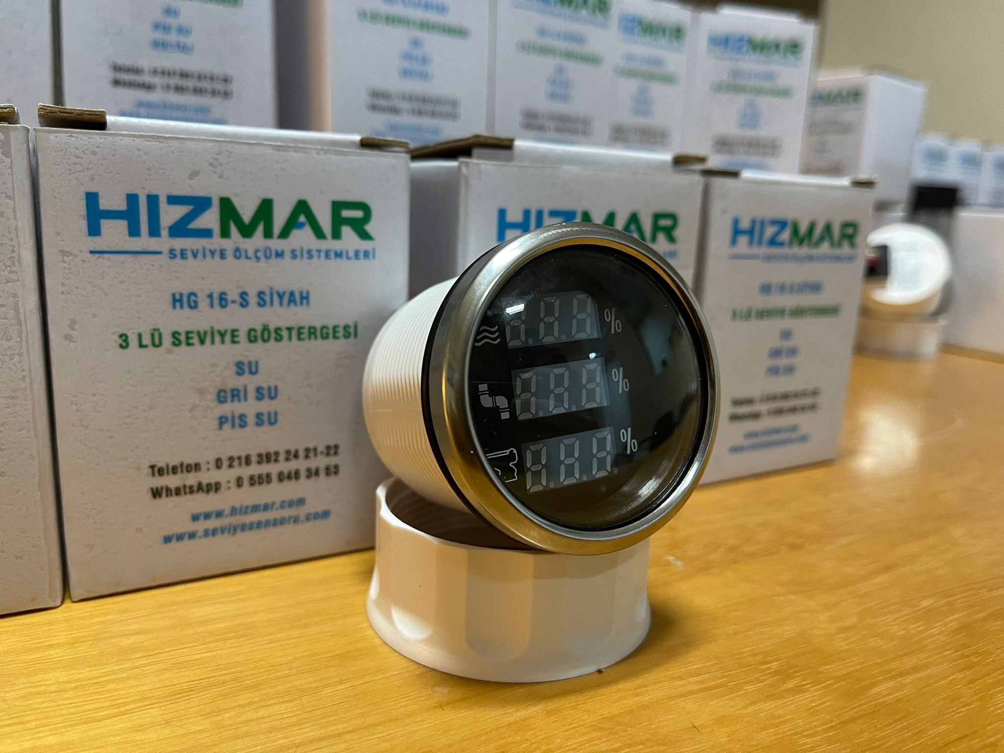 3 line Design Caravan Boat Level Indicator