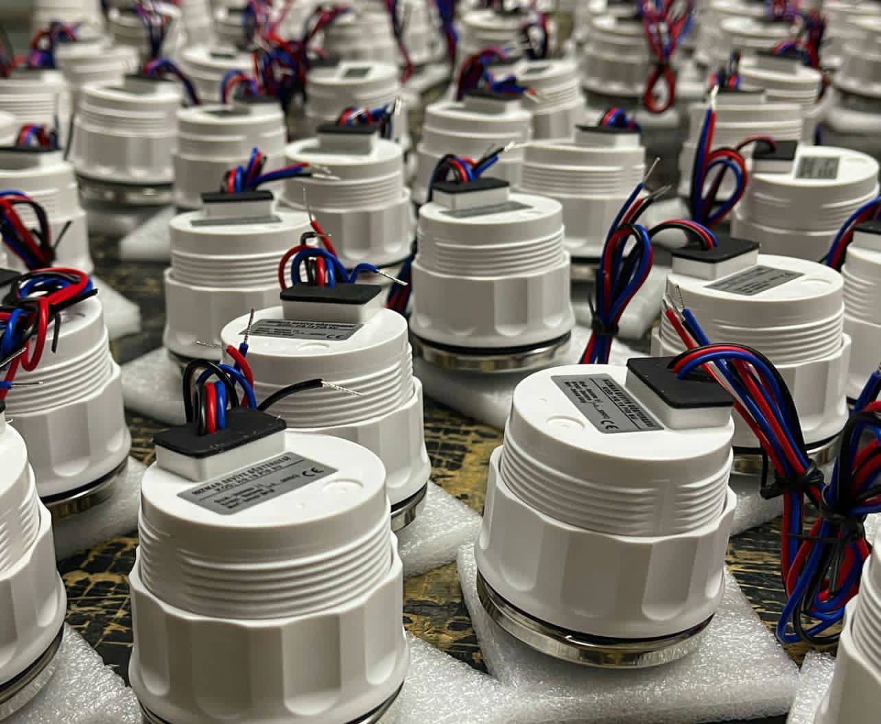 White Digital Water Level Indicator