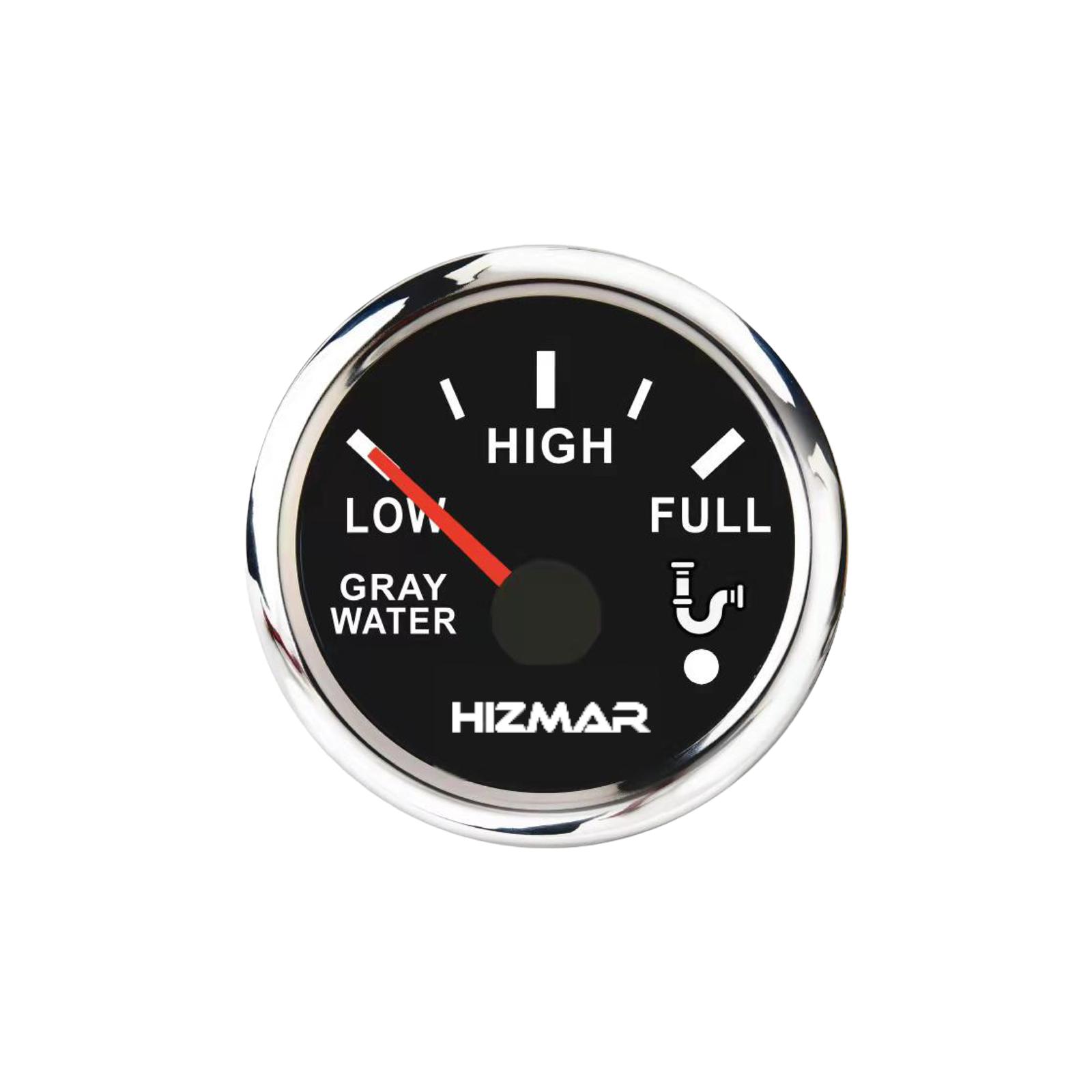 Gray Water Level Indicator with Pointer